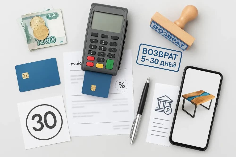 Оплата и возврат